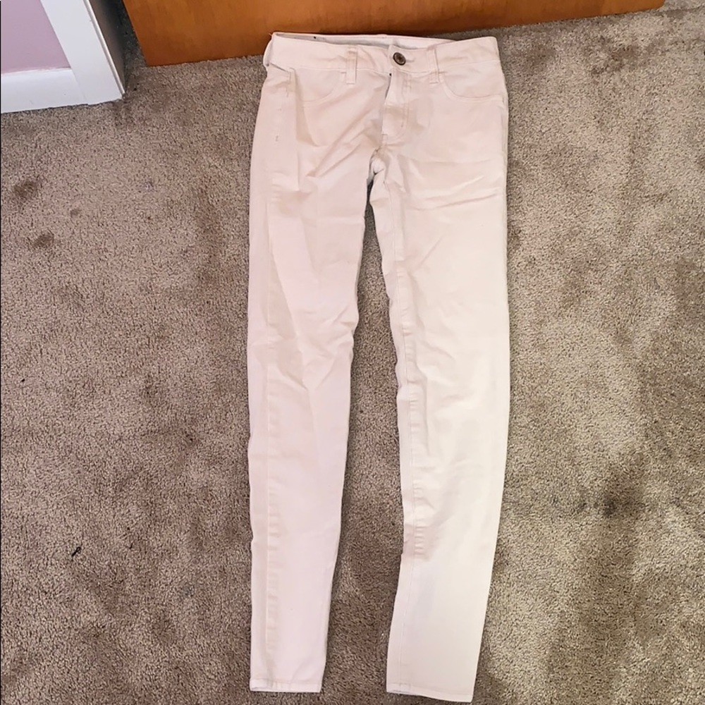 White American Eagle Jegging